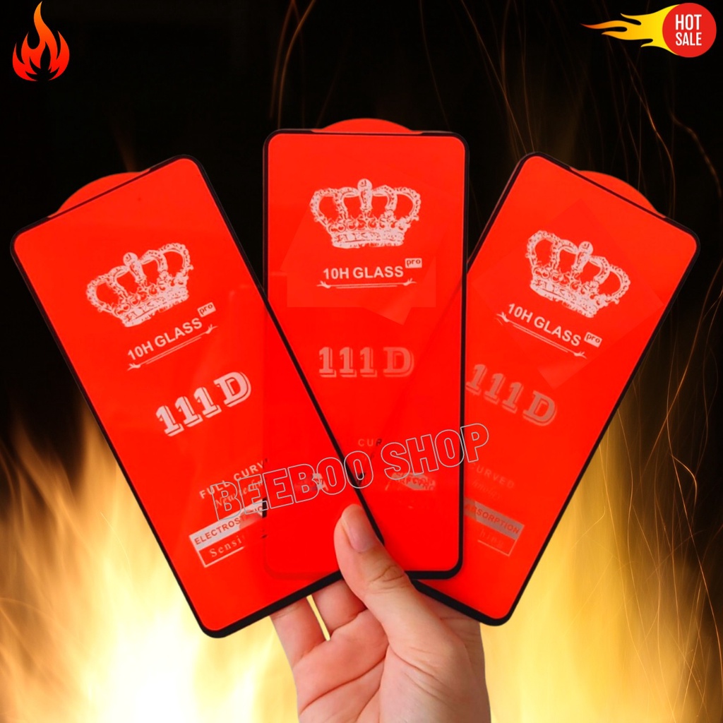 Kính cường lực Xiaomi Poco X3 NFC - Dán Full màn hình điện thoại - Độ trong suốt 111D cực cao