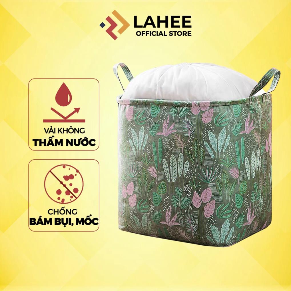 Cam Kho Gia Dụng Túi rút đựng quần áo chăn màn, giỏ đựng đồ vải bố khung thép 100L - LAHEE 15TDCDR SĐT - ZALO 0567588336