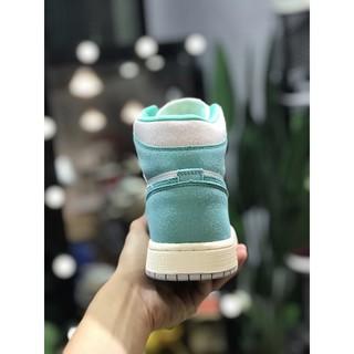 ( Hàng có sẵn)⚡️𝐅𝐑𝐄𝐄 𝐒𝐇𝐈𝐏⚡️giày jodan xanh cao cổ full box và bill