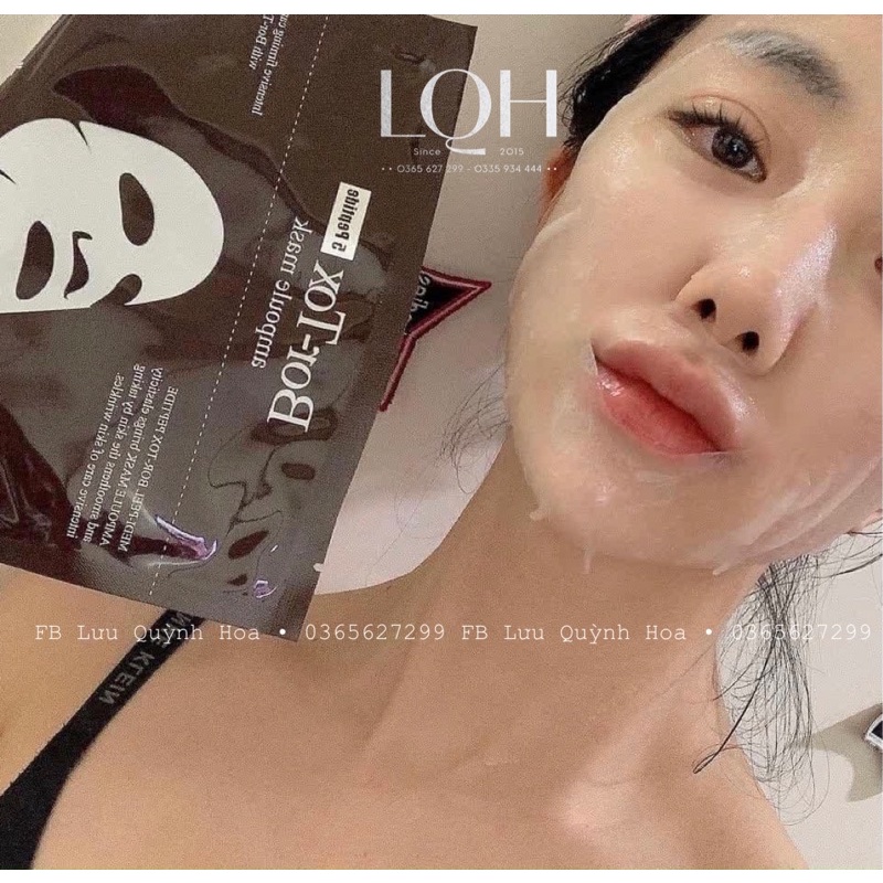 Mặt nạ Medi Peel Bor-tox Peptide Ampoules nâng cơ, trẻ hoá [Có bán lẻ]