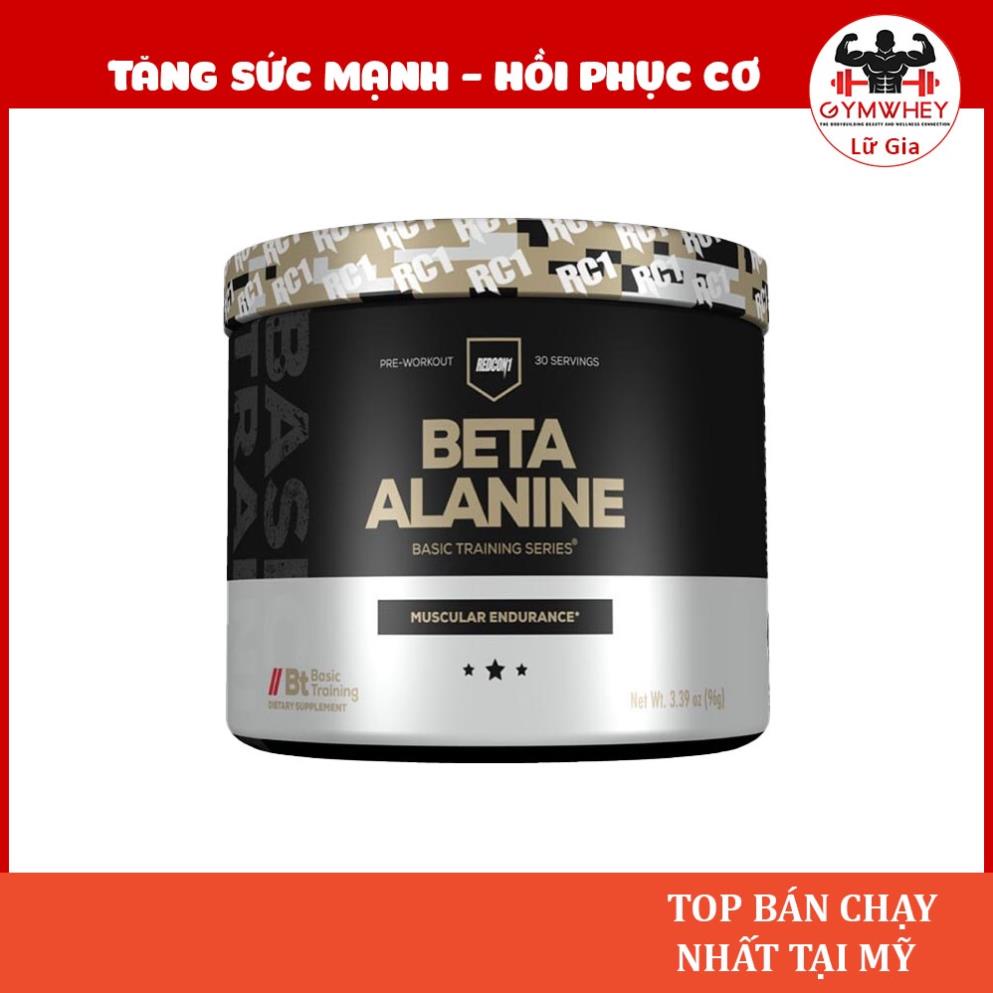 Redcon1 Beta Alanine Tăng Sức Mạnh Hồi Phục Chống Mỏi Cơ 30 Lần Dùng - Từ Mỹ