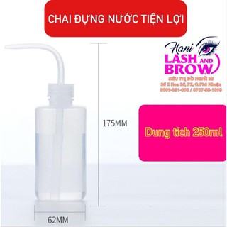Chai Đựng Nước Vệ Sinh Mi Mắt Có Vòi Tiện Lợi Dùng Để Vệ Sinh Trước Khi Nối Mi