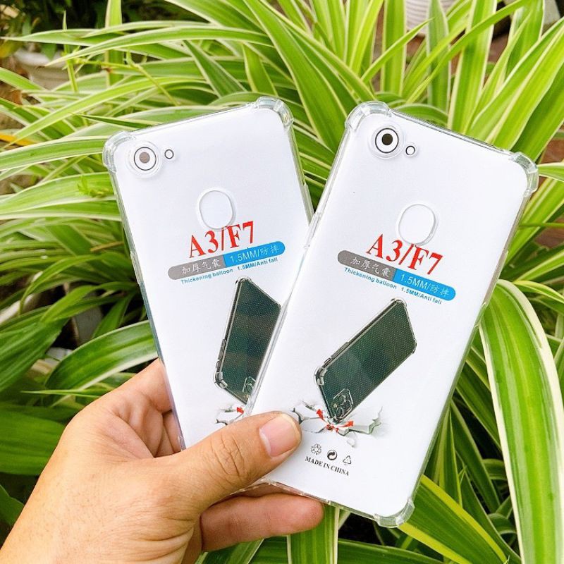 Ốp trong suốt chống sốc Oppo F7 /Oppo F5 dẻo