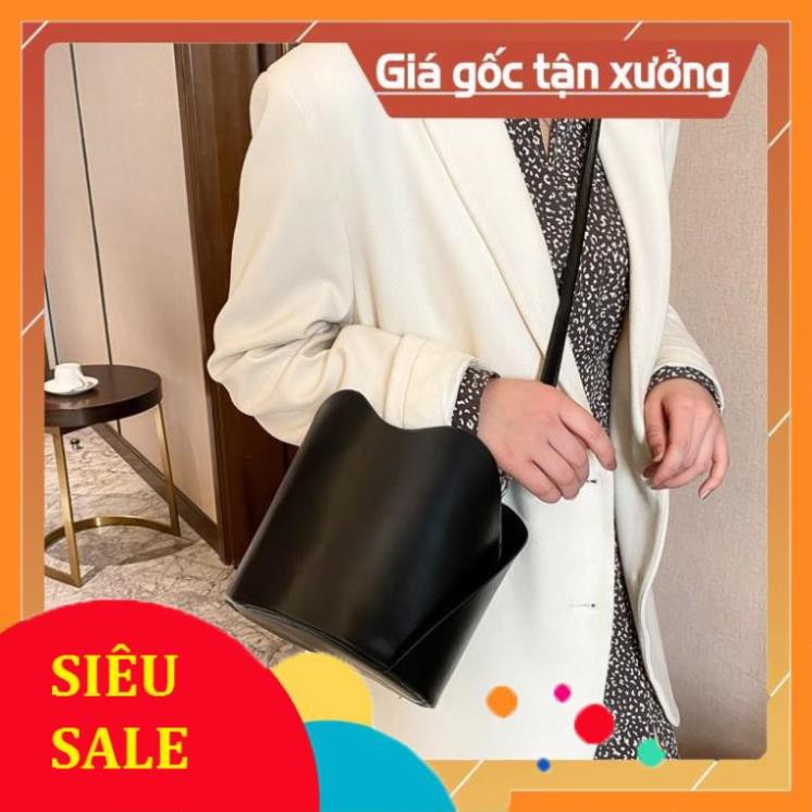 ( SIÊU XINH) Túi xách nữ dáng trống ĐAN TAY 303 size 17*18*17cm hàng Quảng Châu nội địa sỉ tốt - Mùi Beauty