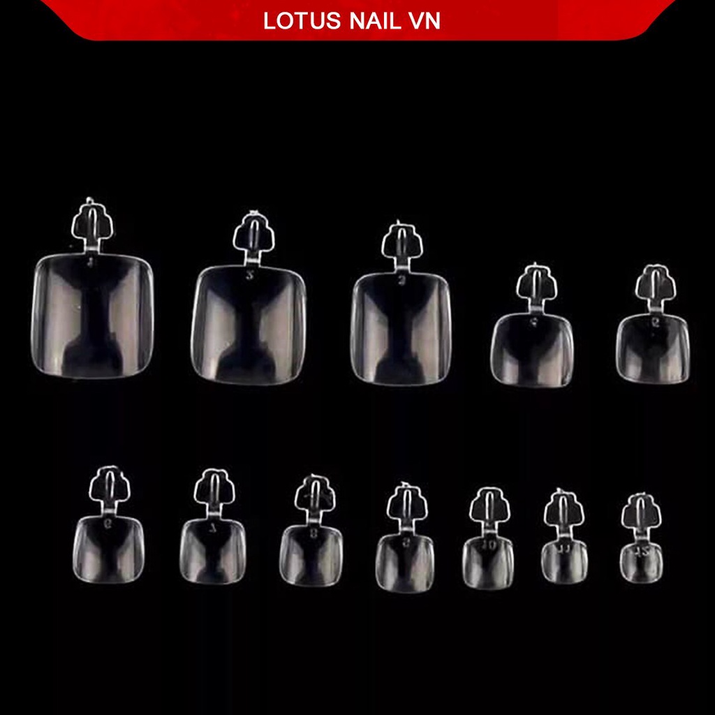 Móng úp chân, móng úp HSM đủ size từ 0-9