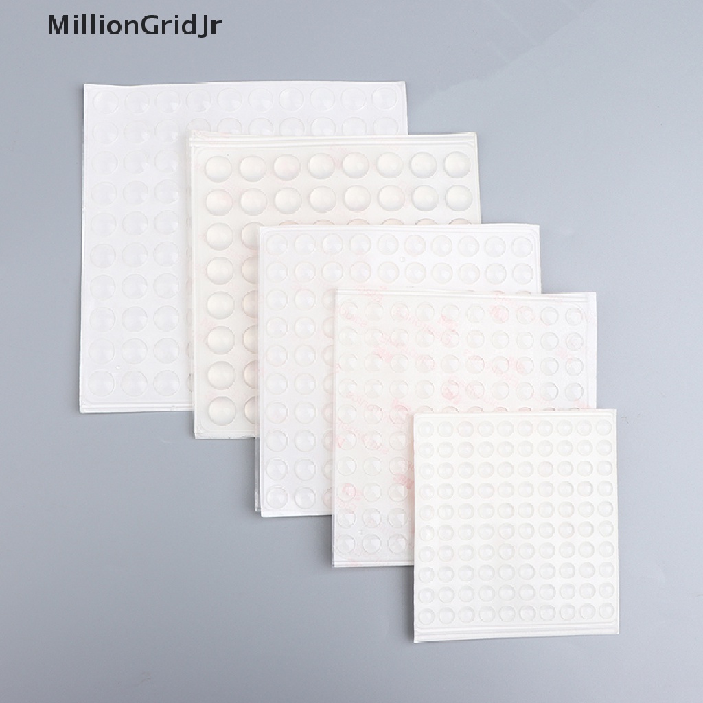 Bộ 100 Miếng Đệm Cao Su Silicon Mềm Trong Suốt Chống Trượt