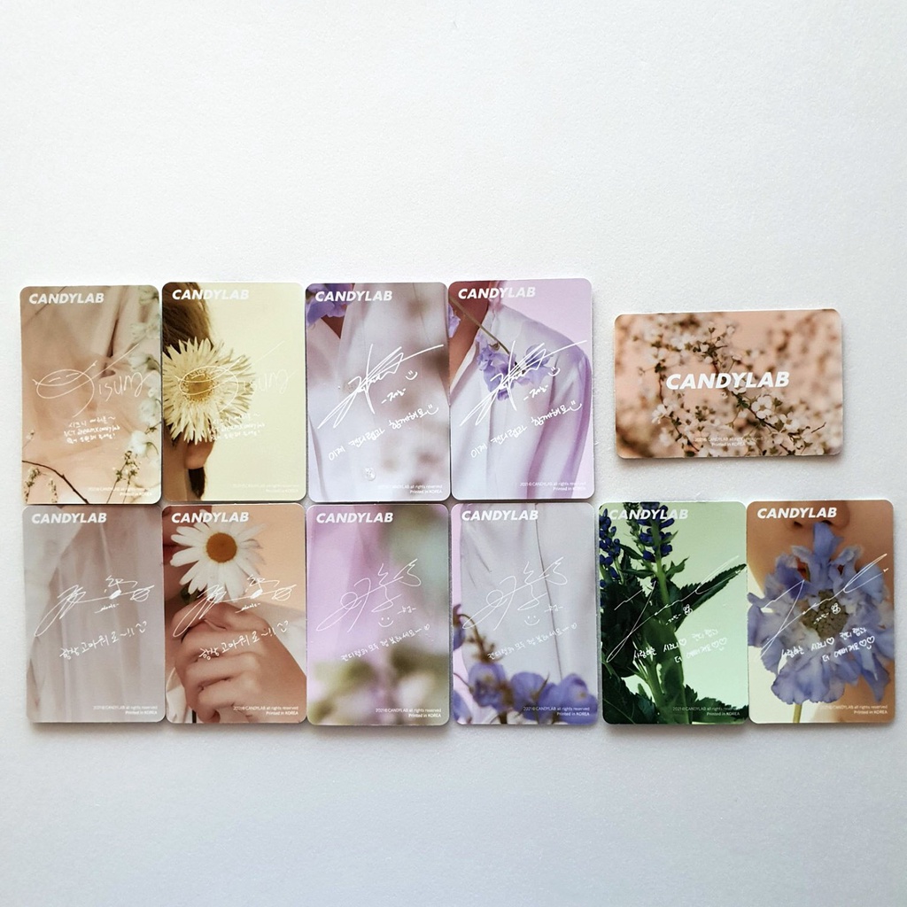 Ảnh photocard official Candylab nhóm NCT DREAM Renjun Jaemin Jeno Jisung Chenle Hot sauce Ridin