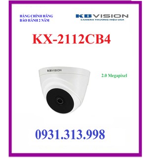 CAMERA KBVISION KX-2112CB4 2.0 MEGAPIXEL