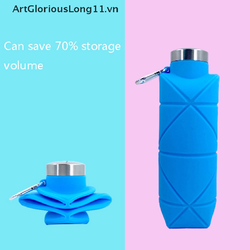 Cốc Silicone Chịu Nhiệt Độ Cao Có Thể Gấp Gọn Tiện Dụng