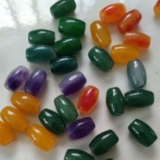 2viên lu thống đá thiên nhiên 8x12mm