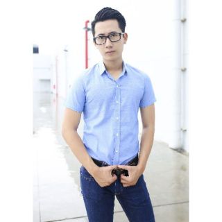 Sơmi nam cổ bẻ tay ngắn