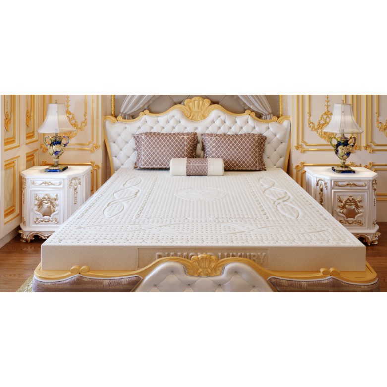 Nệm cao su Kim Cương DIAMON LUXURY 1m2x10cmx2m