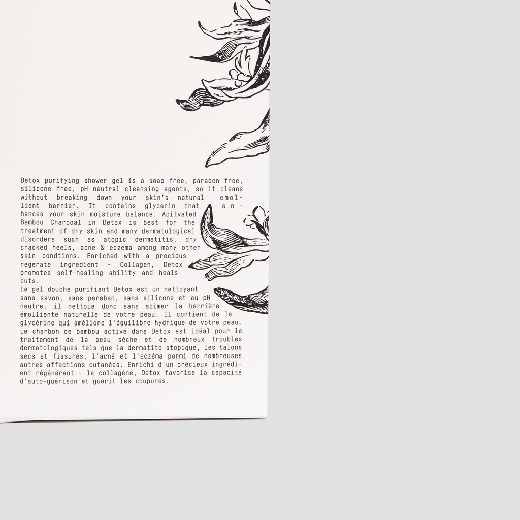 Sữa tắm tinh than tre Detox