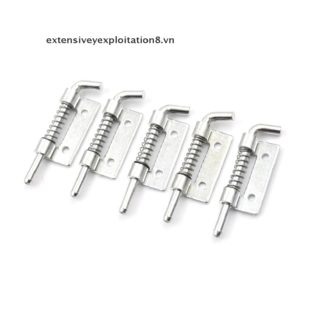 Set 5 chốt lò xo cố định màu bạc chuyên dụng chất lượng cao