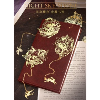 Bookmark - Kẹp Sách Night Sky Shone [ Đơn 200k tặng Sticker/Quạt bỏ túi ; 500k tặng Sổ nhỏ/ Ghim sách]