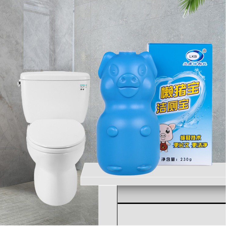 Lọ Heo Thả Bồn Cầu Khử Mùi Diệt Khuẩn Siêu Sạch Tiết Kiệm Mang Lại Hương Thơm Cho Nhà Vệ Sinh