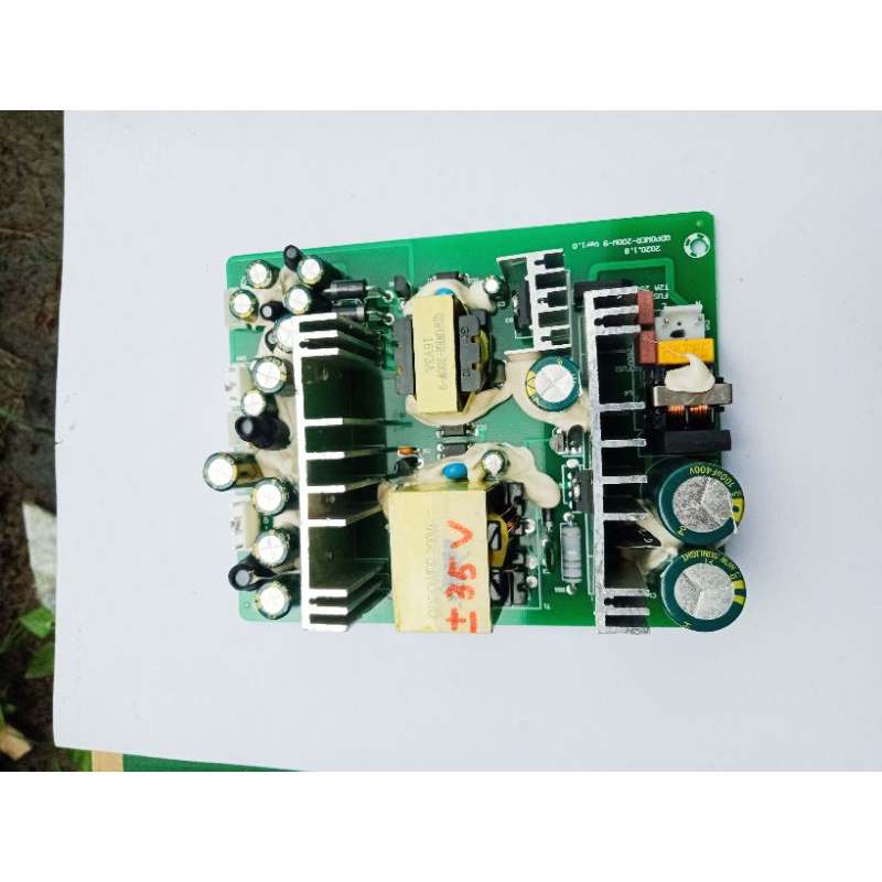 Mạch nguồn loa kéo 35vdc đôi