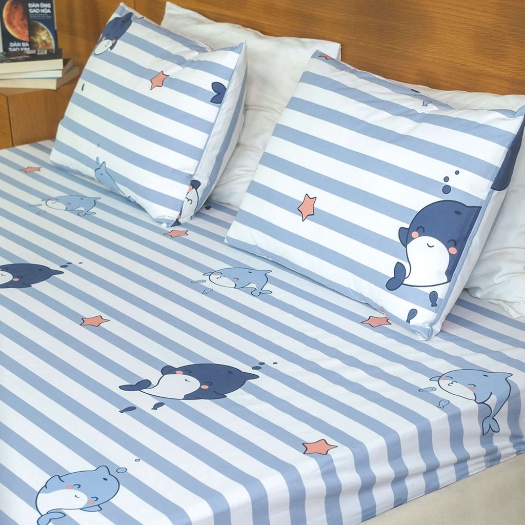 2 Vỏ Gối Cao Cấp Goodmama 45x65cm 50x70 Mua Kèm Ga Giường Cùng Mẫu