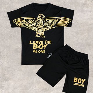Bộ thun thể thao nam xuất khẩu, chất liệu thun lạnh mặcc mát - Mẫu thun Boy London