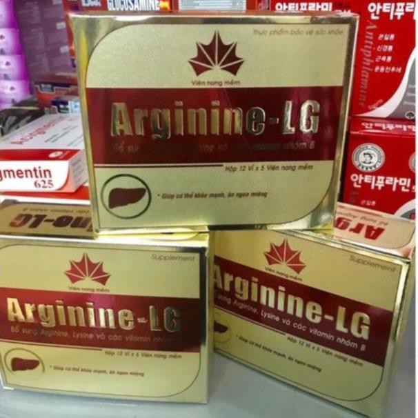 Arginine-LG Hỗ trợ và tăng cường chức năng gan trong các trường hợp viêm gan, rối loạn chức năng gan