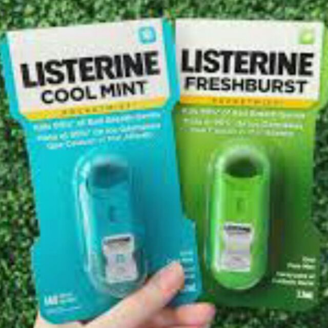 Xịt thơm miệng diệt khuẩn Listerin Cool Mint