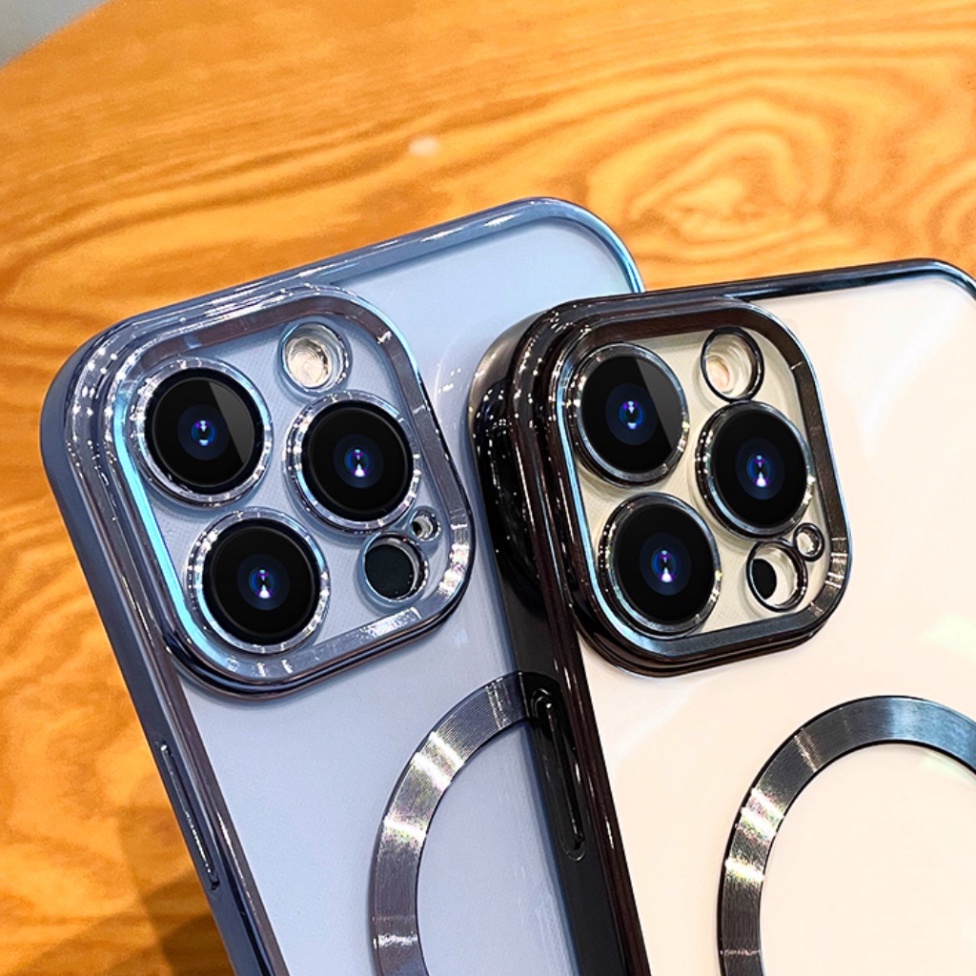 Ốp iphone 14 pro max 13 pro max 12 pro max 11 pro max X xr Xs Max 7 plus 8 - ốp lưng hở táo viền vuông màu xanh và rêu