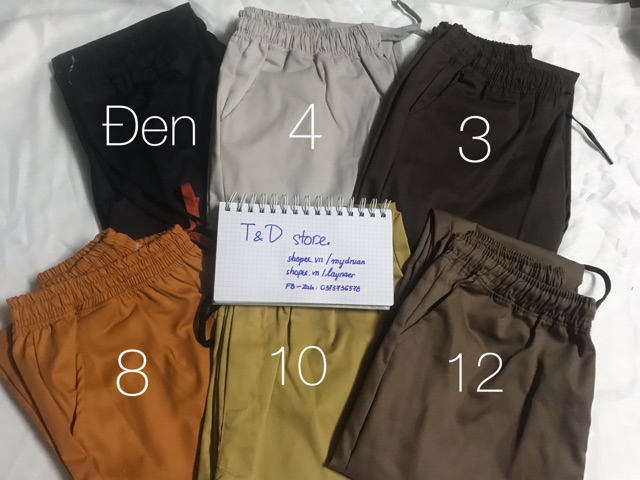 Quần Plaid pant basic cực hot