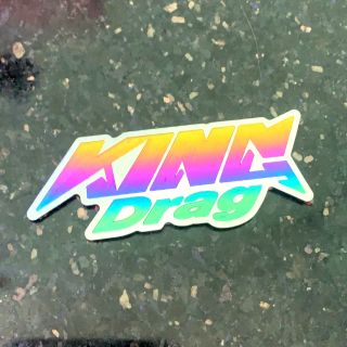Logo,huy hiệu  xe máy KING DRAG