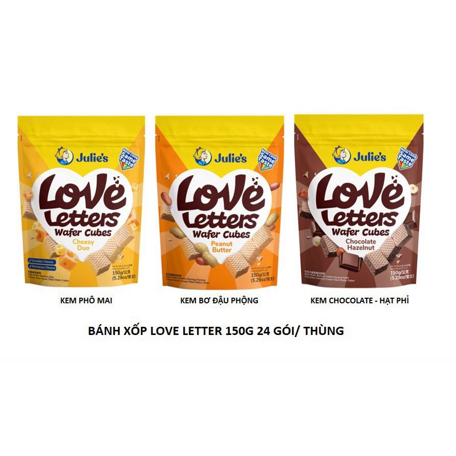 Bánh xốp Wafer Cubes 150gr