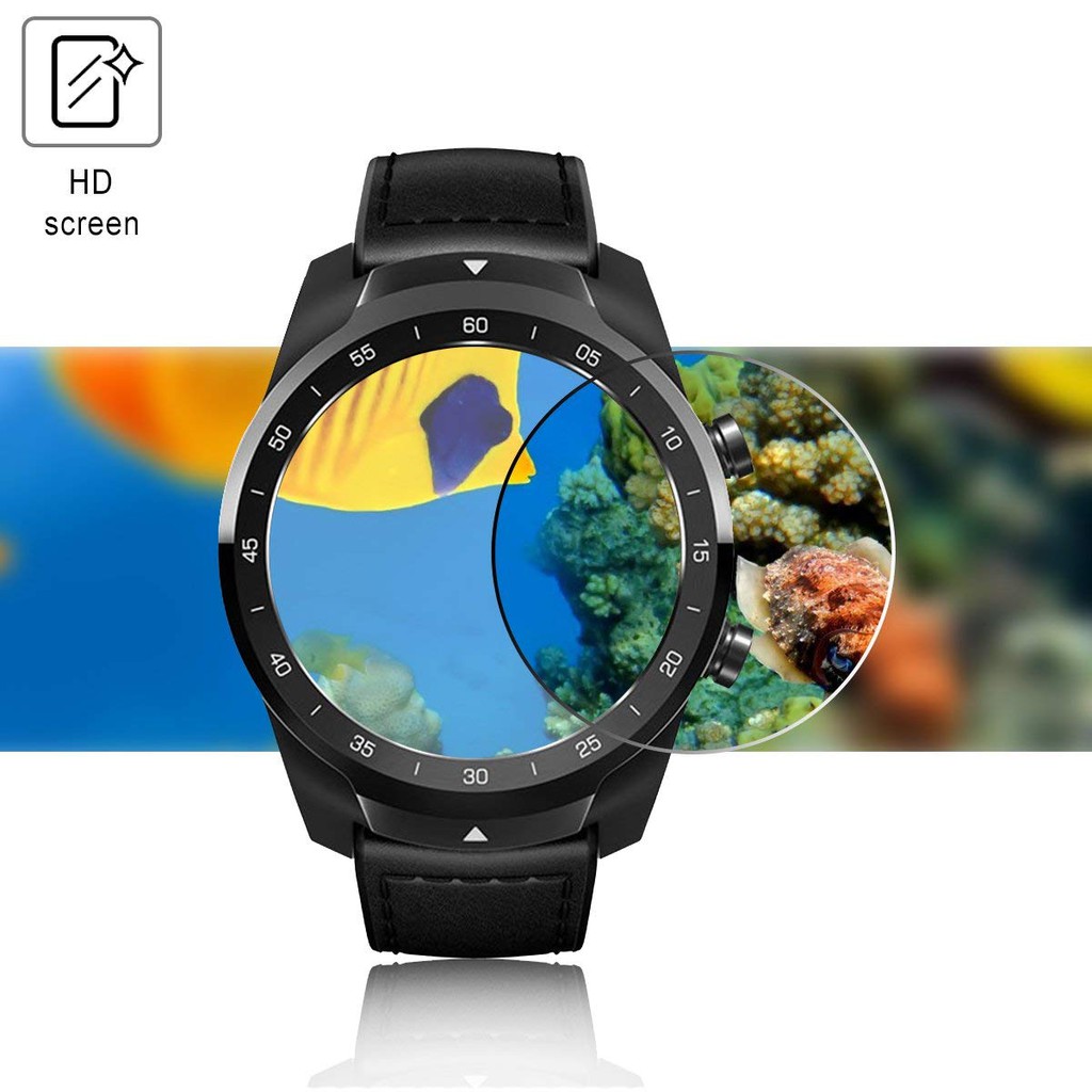 Bộ 2 miếng kính cường lực cao cấp cho đồng hồ Garmin Vivomove HR Premium HD