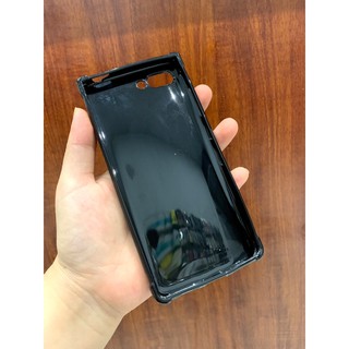 Ốp lưng silicon màu đen cho Blackberry Key1/Key2