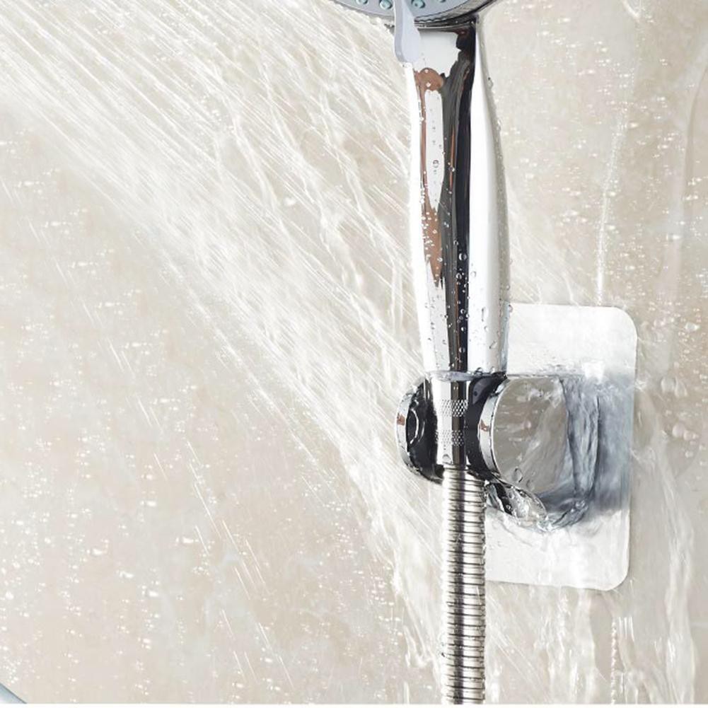 Adjustable Waterproof Adhesive Wall Mounted Shower Head Rack Bracket Holder