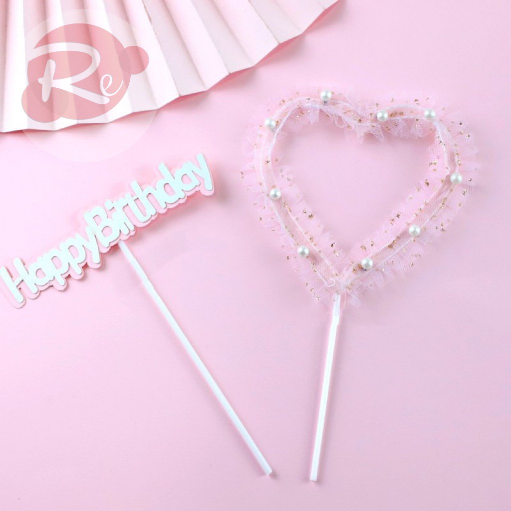 [SIÊU RẺ❤️] – Lưới HPBD - Trang trí bánh sinh nhật bánh kem