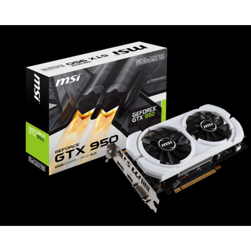 Vga MSI GTX 950 cũ 2gb-d5 - 2 Fan