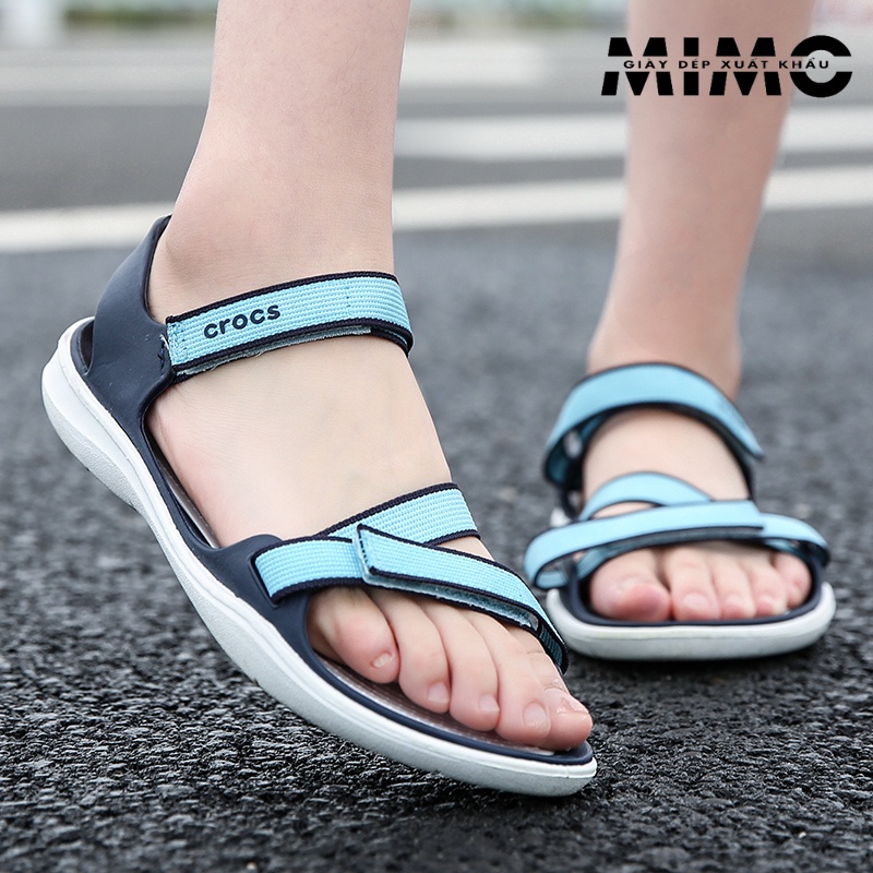 [Hàng xuất] Sandal quai ngang Webbing, Sandal cross siêu nhẹ, bền đẹp cho nữ