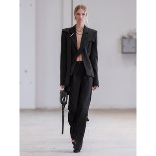 Áo vest Heliot Emil strap blazer ss20