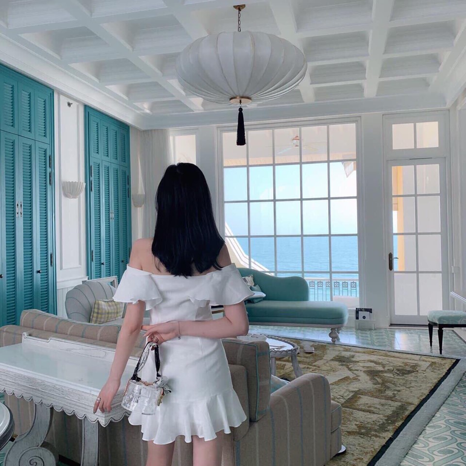 [VIDEO+HÌNH THẬT] Đầm Trễ Vai Tay Bèo Mẫu Mới Cực Đẹp ( Trắng ) | BigBuy360 - bigbuy360.vn