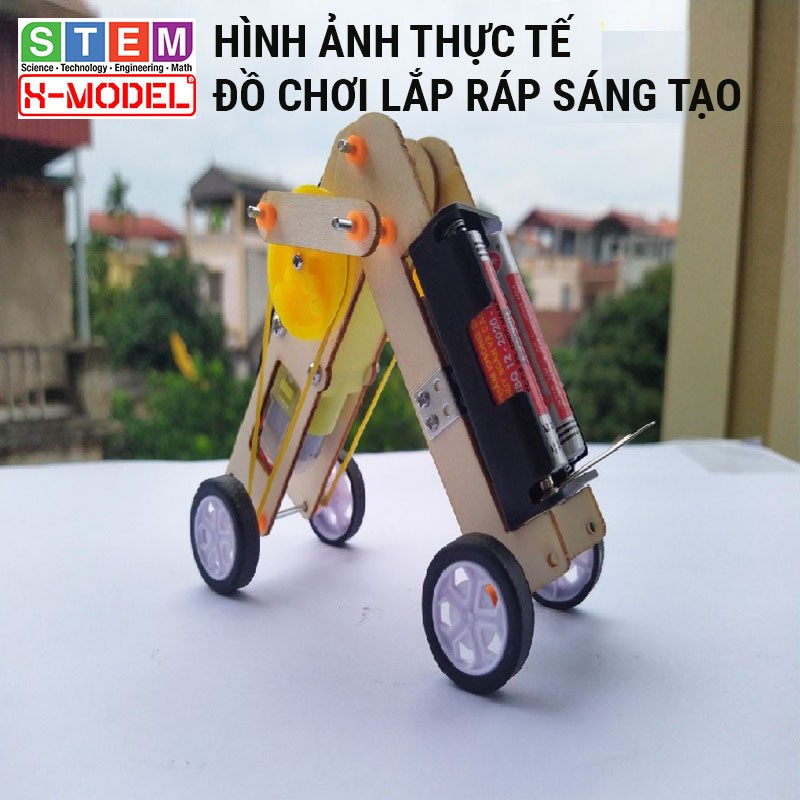 Đồ choi lắp ráp STEM Robot sâu đo đi gấp khúc X-MODEL ST81 cho bé, Đồ choi sang tạo khoa học [Giáo dục STEM, STEAM]