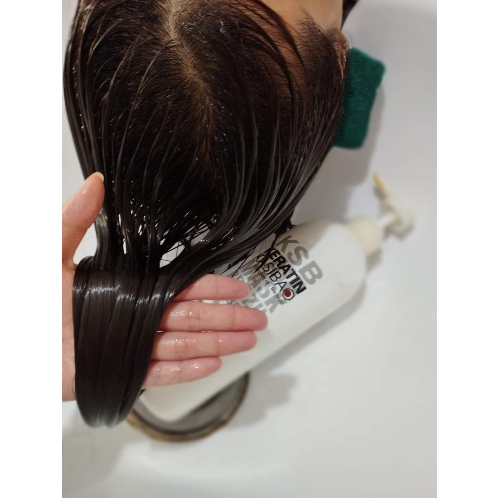 KERATIN KASIBAO KSB BRAZIL ACAI BERRY THỦY PHÂN PHỤC HỒI TÓC HƯ TỔN NẶNG 1000ml.