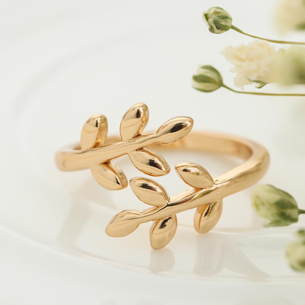 Mih Nhẫn Hình Chiếc Lá Hỗ Trợ Đan Len DIY