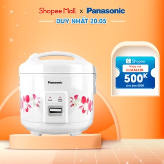 Mua  Mã ELBAU10 giảm 10% đơn 500K  Nồi cơm điện nắp gài Panasonic PANC-SR-MVN107HRA (1L) - Hàng Chính Hãng