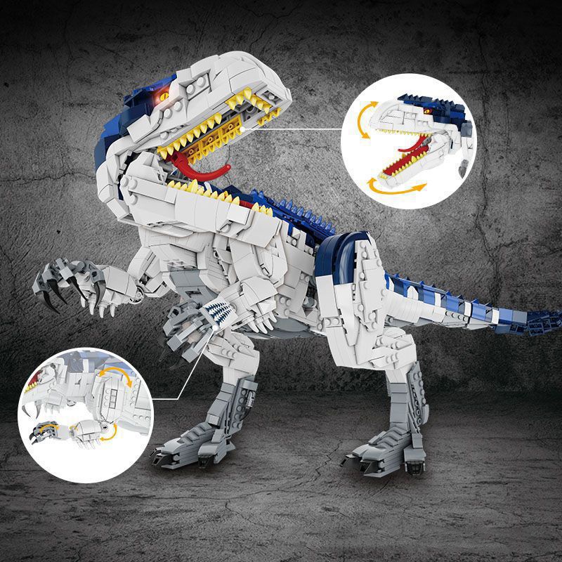 Đồ chơi lắp ráp Khủng long Bạo chúa FC6204 - Big Dinosaur Indominus Rex - Xếp hình thông minh mô hình 2205 mảnh ghép
