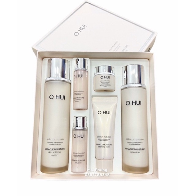 Bộ dưỡng da Ohui Miracle Moisture