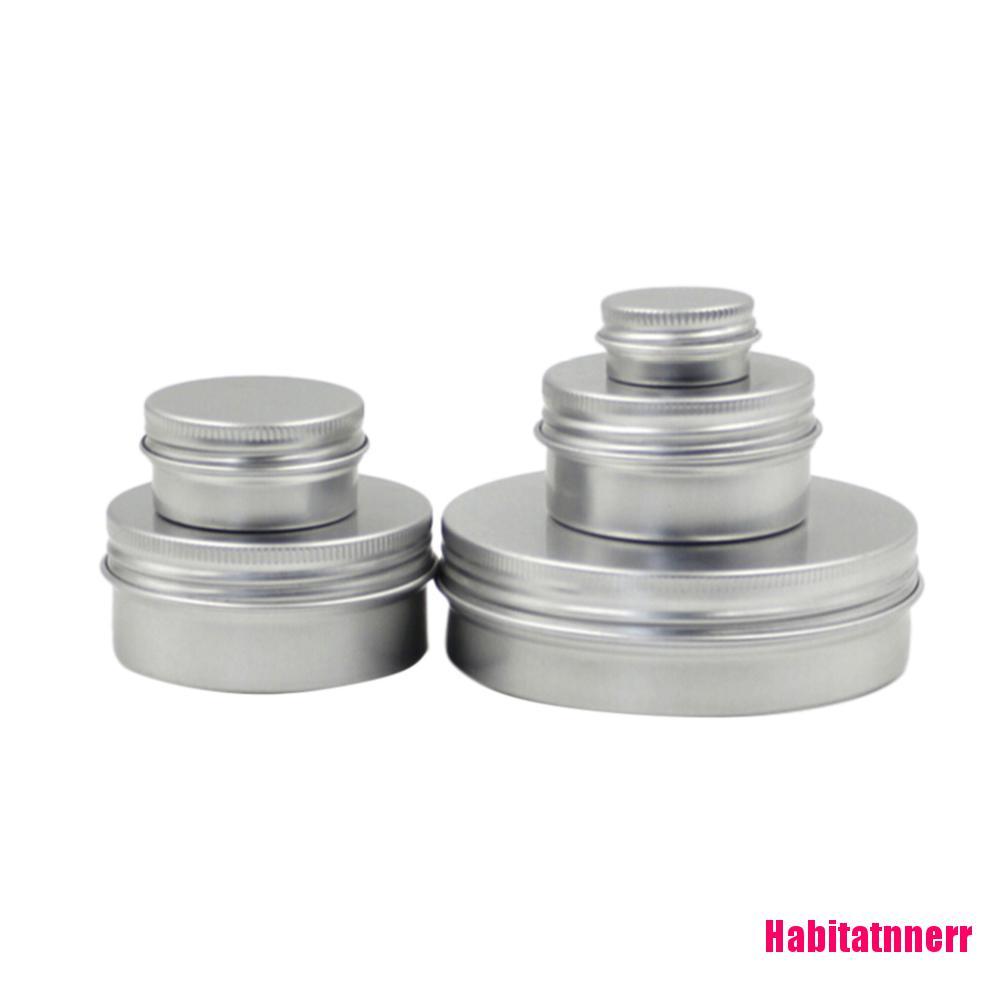 (hàng Mới Về) Hộp Thiếc Đựng Son Dưỡng Môi 10 / 20 / 50 / 100 / 150ml Kèm Ốc Vít Tiện Dụng | BigBuy360 - bigbuy360.vn