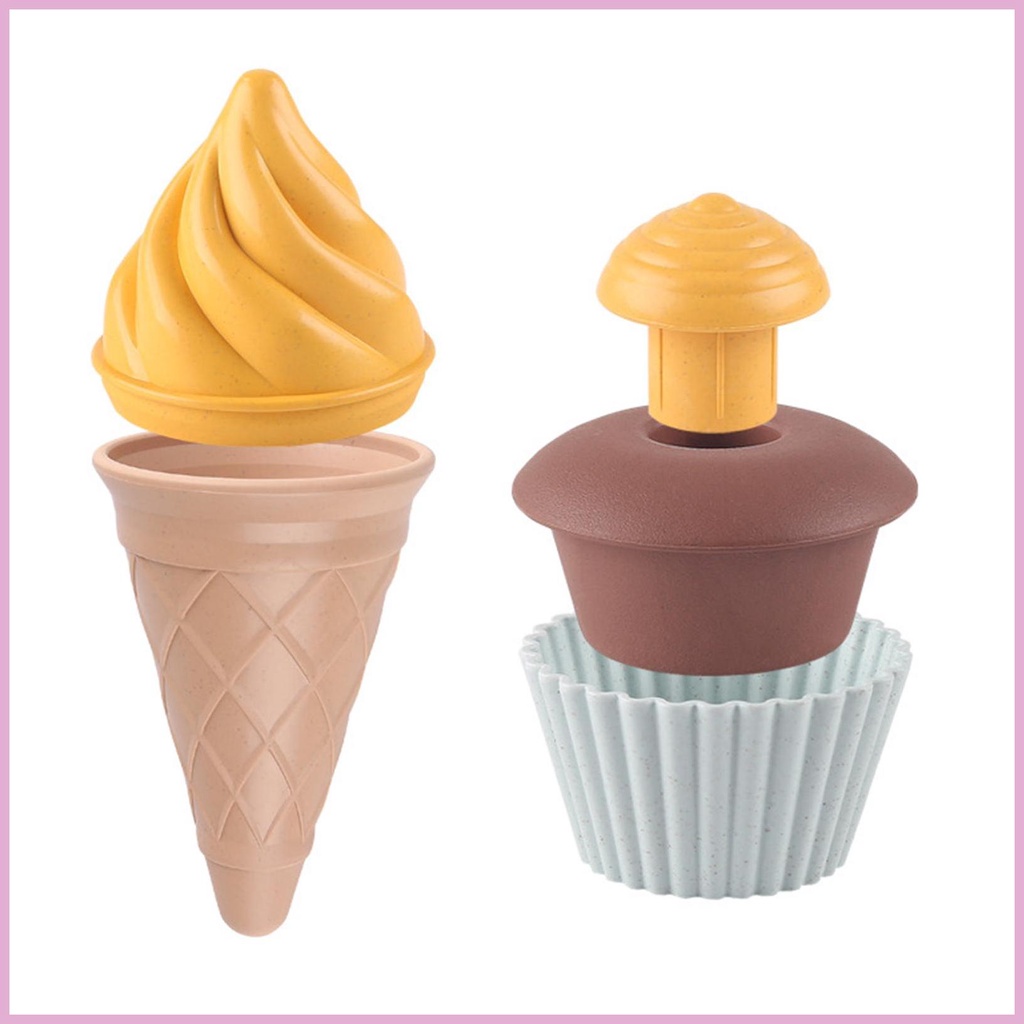 Đồ Chơi Mô Hình Cây Kem Ốc Quế Vui Nhộn Cho Bé