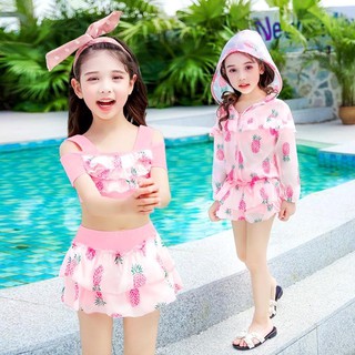Đồ bơi 2 mảnh bé gái (ko kèm áo choàng)