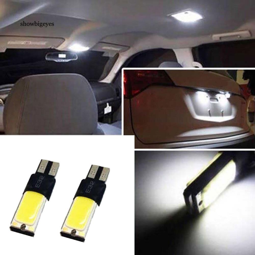 Bộ 4 đèn LED T10 COB 6W đa năng tiện ích chuyên dùng xe ô tô