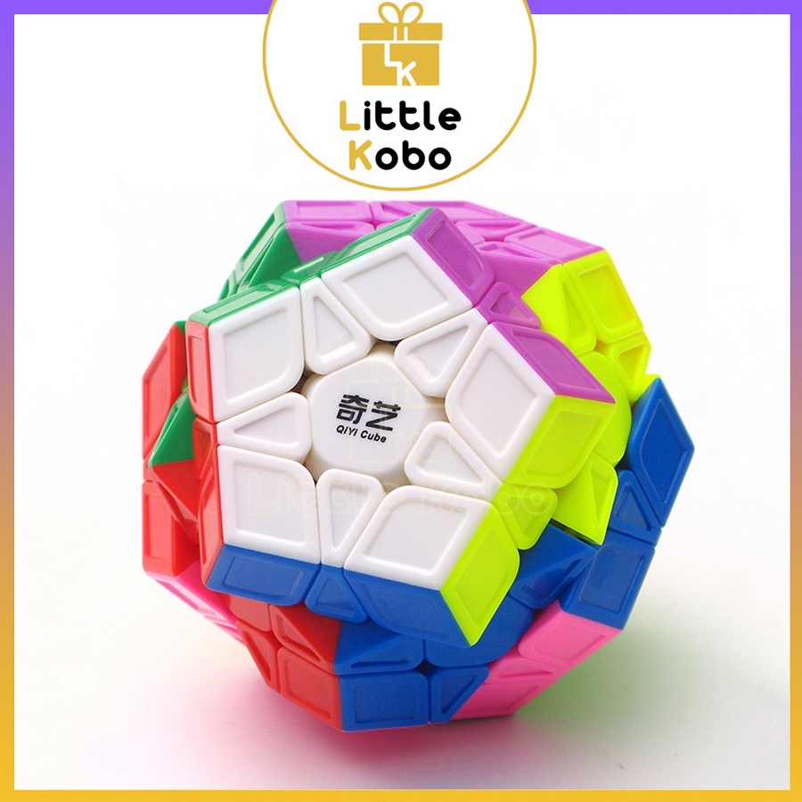 Rubik Megaminx QiYi QiHeng S Stickerless Rubic 12 Mặt Đồ Chơi Trẻ Em