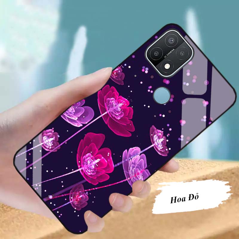 Ốp OPPO A15, A15S Lưng Kính Cường Lực Cao Cấp Mới Nhất