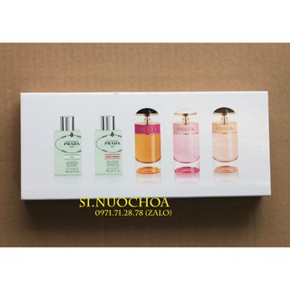Set Nước Hoa Mini Prada The Prada Miniatures Collection